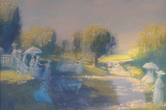 Дамский полдень. 2007. Холст, масло